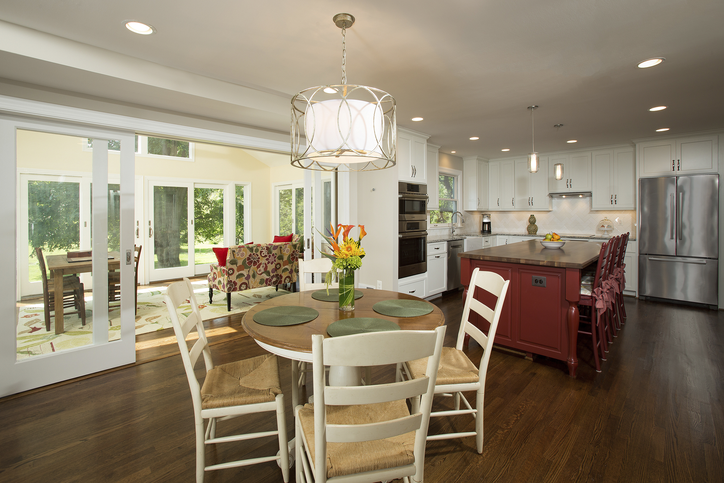 Great Falls Kitchen Renovation Emphasizes Family Interaction